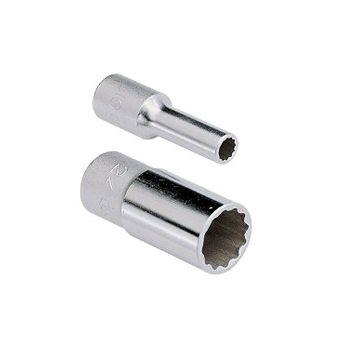 Khẩu 1/2' loại dài hệt Inch lỗ 12 cạnh - Genius 477810 đến 437841